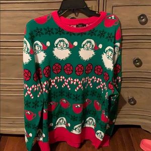 Ugly Christmas sweater (blitzed Santa)